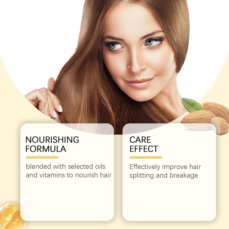 Almond Honey Conditioner for Dry, Tangled Hair Ends