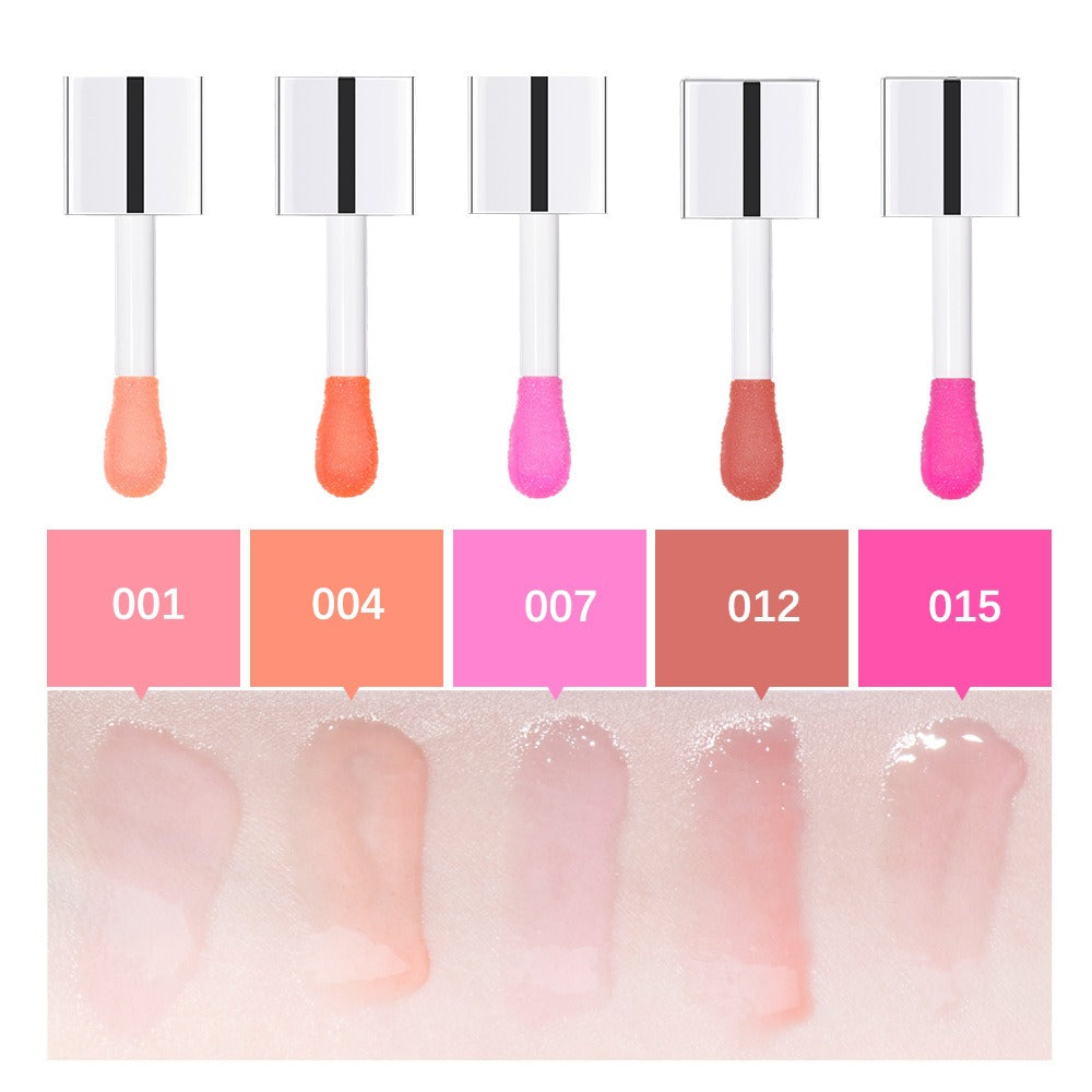 Cherry Lip Oil Gloss for Moisturized, Watery-Shine Lips