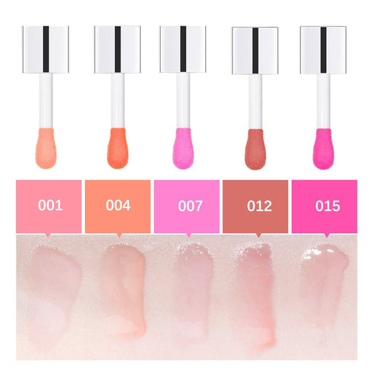 Cherry Lip Oil Gloss for Moisturized, Watery-Shine Lips