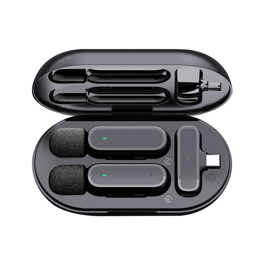 Wireless Lavalier Mic System – Dual Mic for TikTok & Live