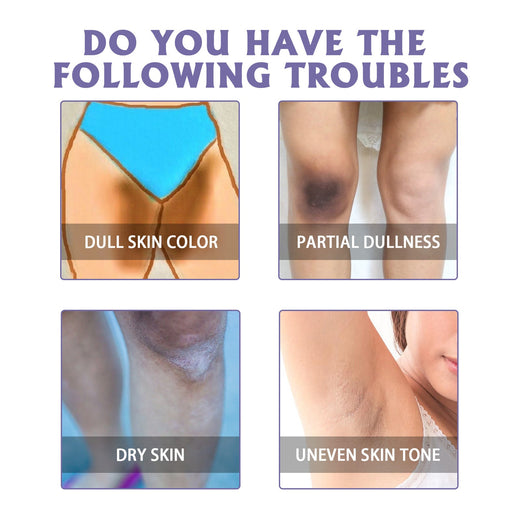 Underarm & Elbow Brightening Roll-On Moisturizer for Dark