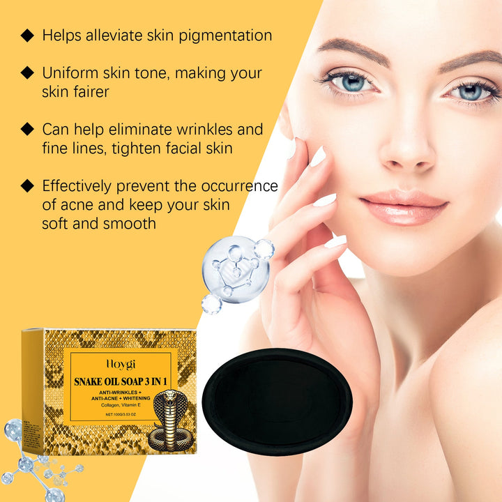 Snake Oil Cleansing Soap for Clearer Smoother Skin