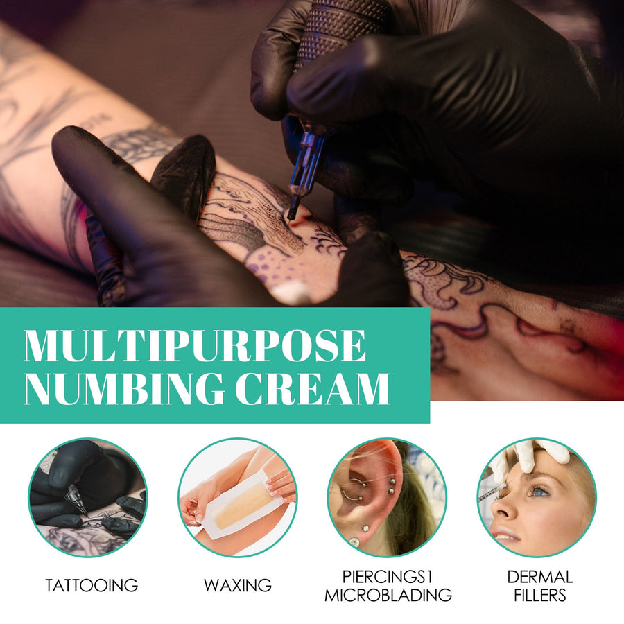 Tattoo Numbing Cream — 6‑8 Hour Maximum‑Strength Relief