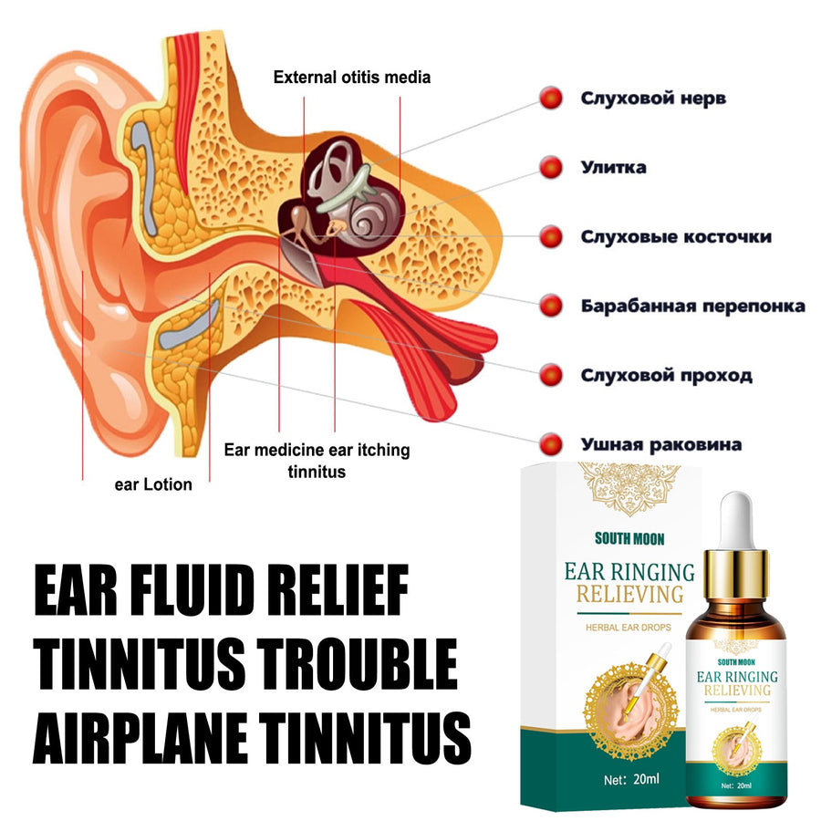 Ear Drops for Tinnitus & Itchy Ears | Herbal Ear Care
