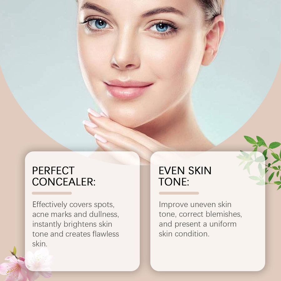 Brightening Concealer Cream for Natural, Even Coverage