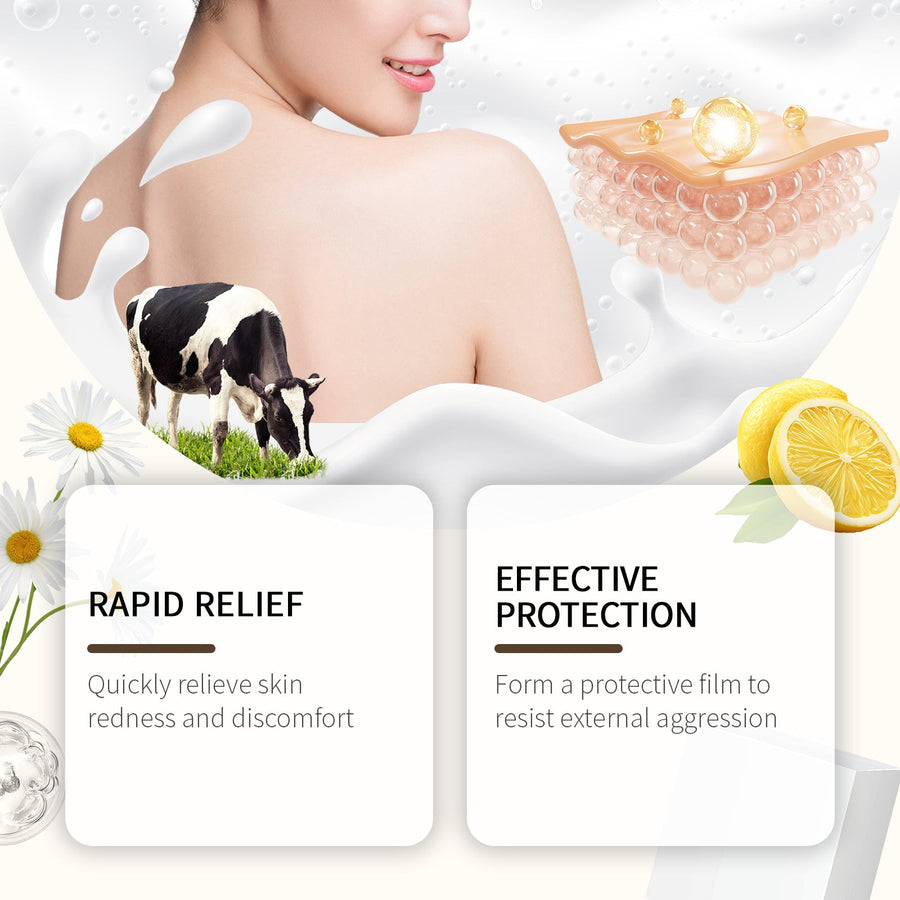 Cow Milk Soap Bar for Sensitive Face and Body Skin