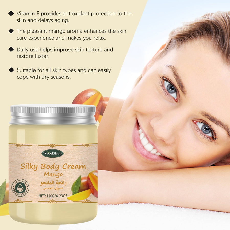 Mango Body Cream for Deep Moisture and Softer Skin