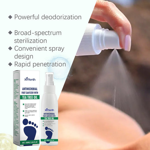 Tea Tree Foot Spray for Odor and Athlete's Foot