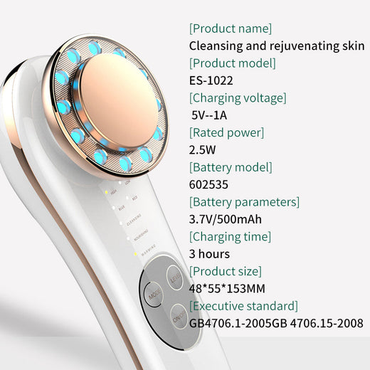 7-in-1 Facial Skincare Device for At-Home Care