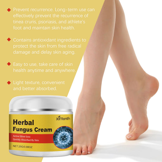 Herbal Antifungal Cream for Athlete's Foot & Tinea Relief