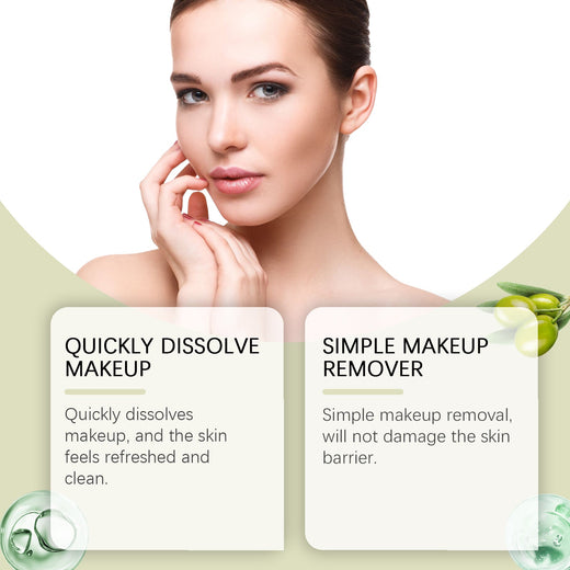 Makeup Remover Oil for Gentle, Non-Greasy Cleansing