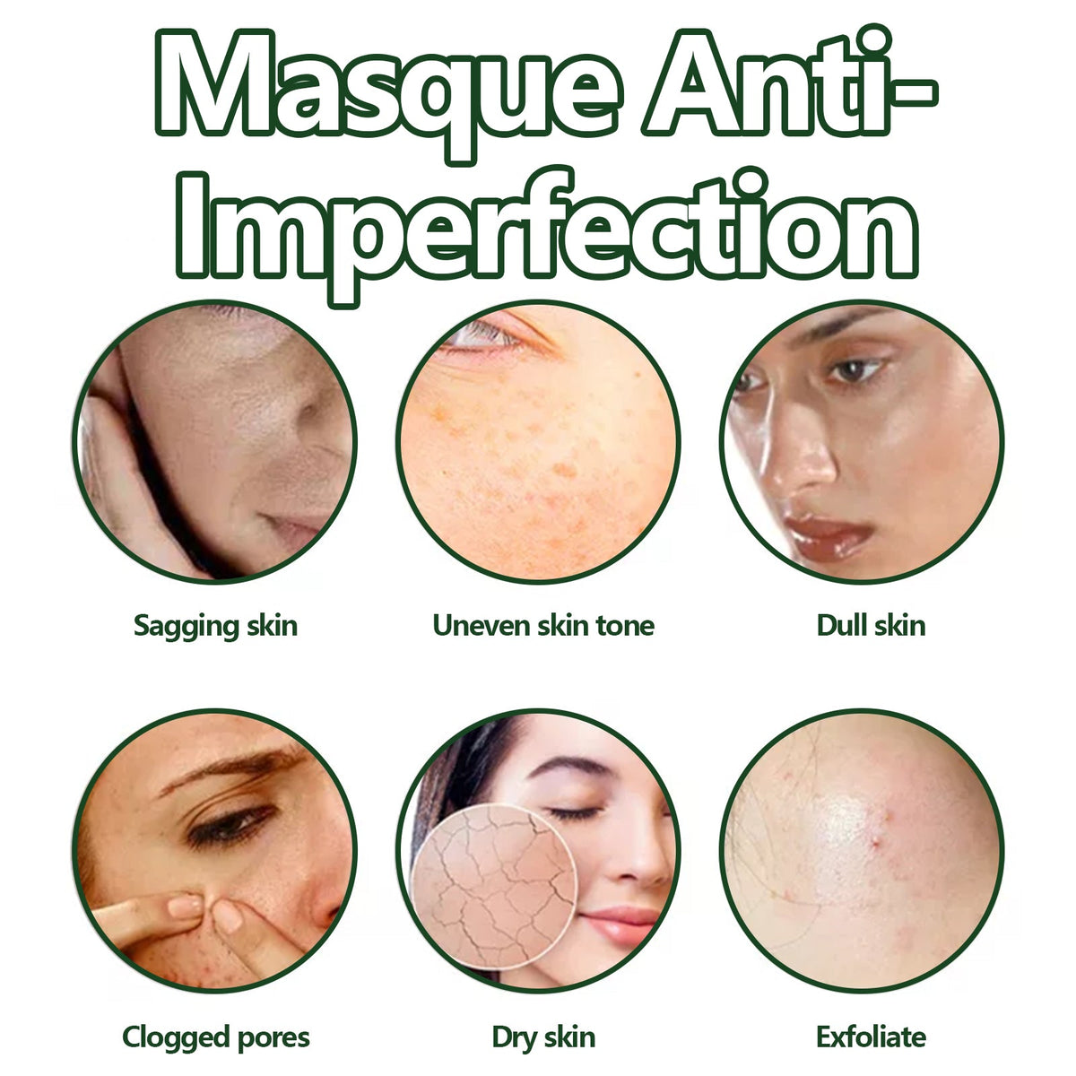 Green Tea Acne Mask Stick - Oil Control & Clean Pores