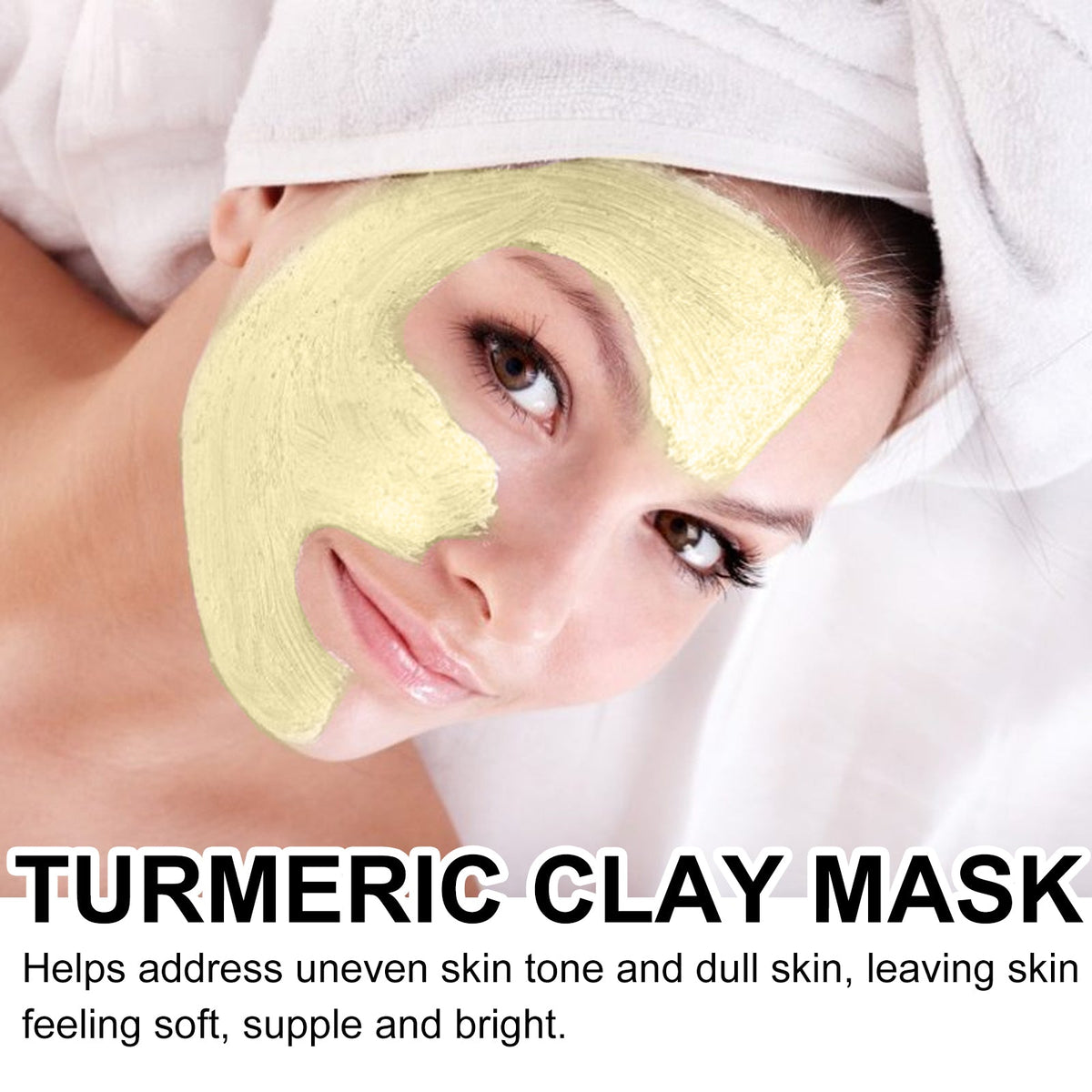 Turmeric Clay Mask for Bright, Even-Toned Skin