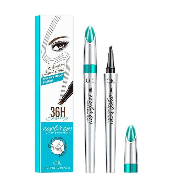 Waterproof Eyebrow Pen for 36H Hair-Like Definition