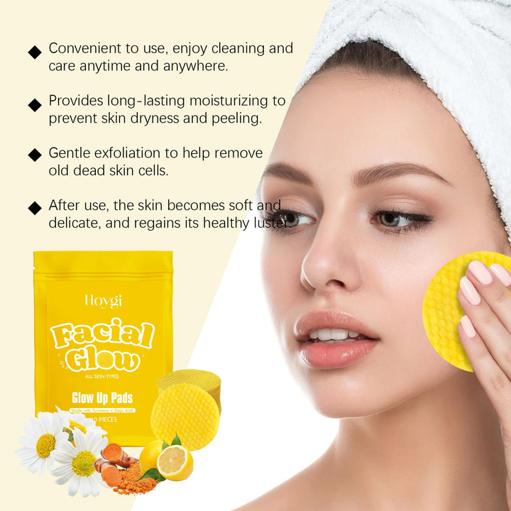 Turmeric Cleansing Pads — Daily Brightening & Soft Skin