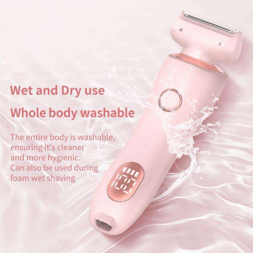 Women's Electric Hair Removal Device for Wet-Dry Use