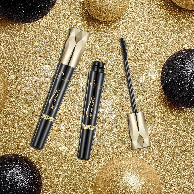 Waterproof Volumizing Mascara for Bold, Curled Lashes
