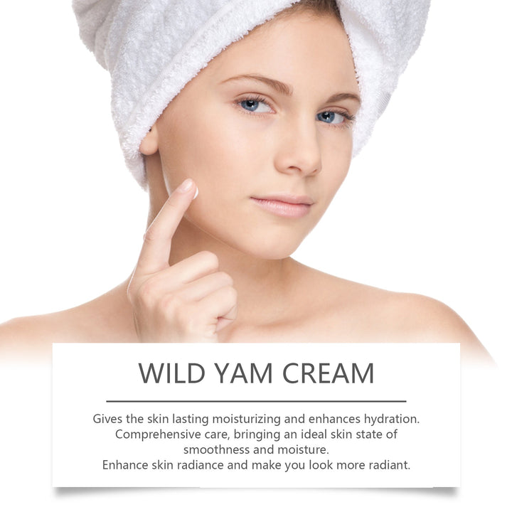 Wild Yam Face Cream for Lightweight Daily Hydration