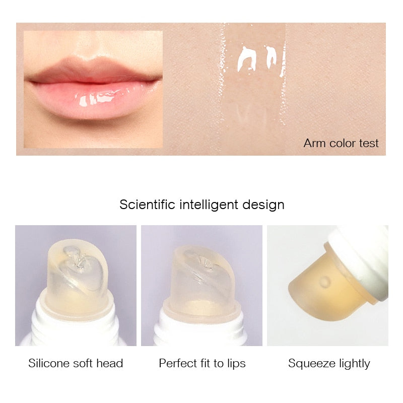 Lip Plumper Serum for Glossy, Moisturized Fuller Lips