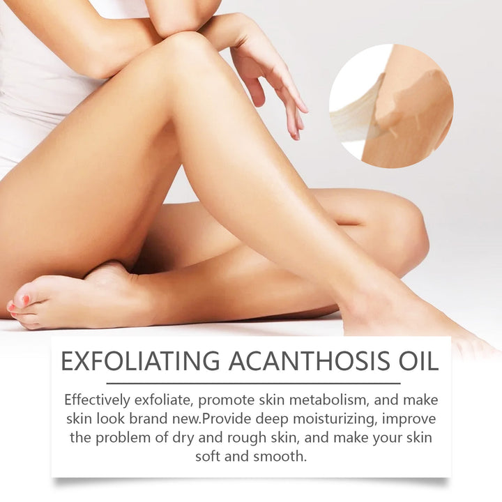 Exfoliating Body Oil for Dark Elbows & Underarms