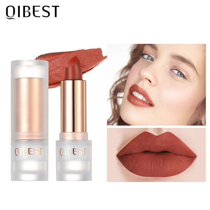 Velvet Matte Lipstick – 11 Wearable Shades, Soft-Focus