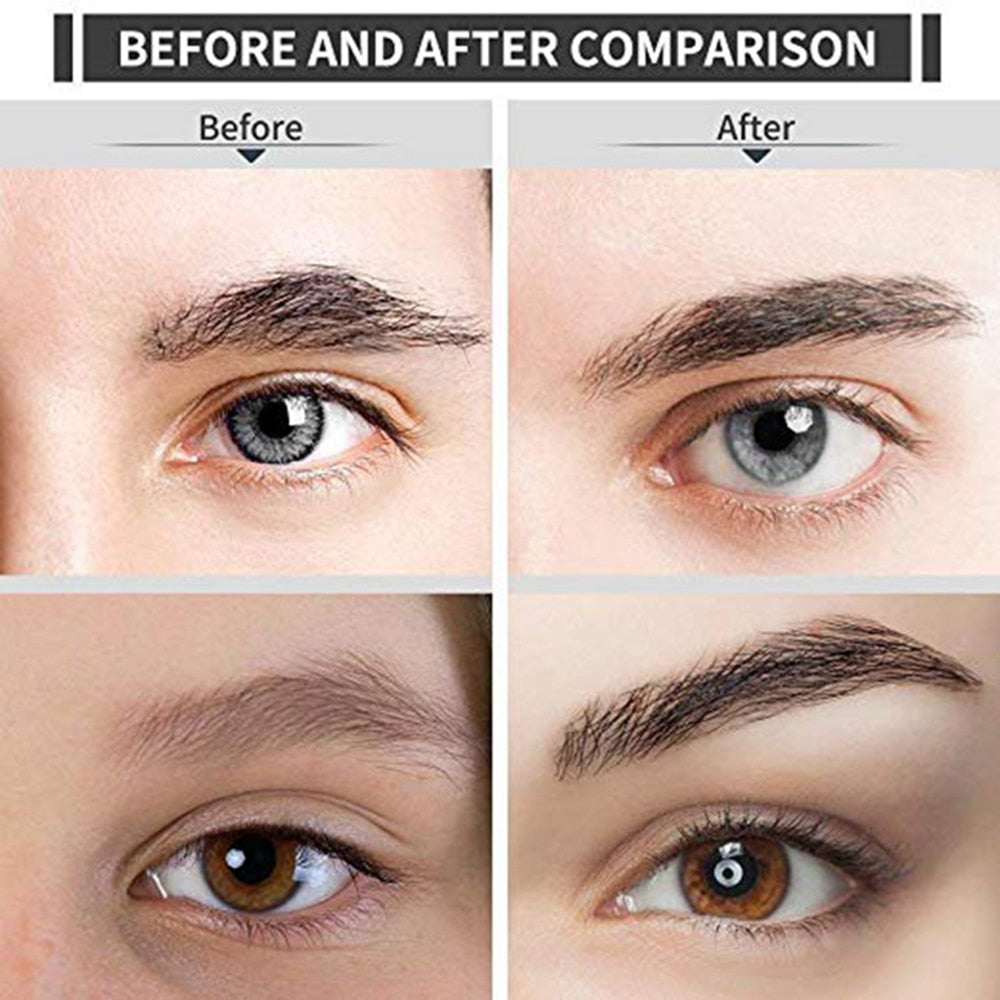 Electric Eyebrow Trimmer — Painless 360° Precision with LED