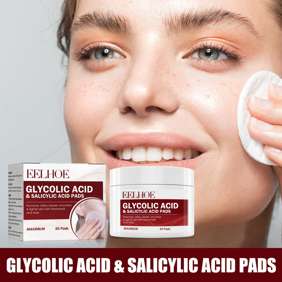 Glycolic Salicylic Pads for Clear, Smooth Skin