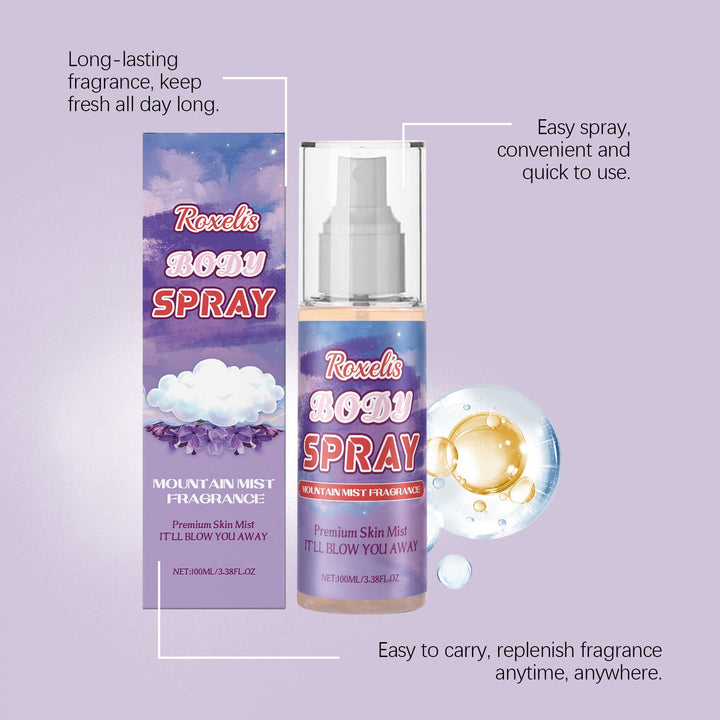 Body Fragrance Mist — Long-Lasting Mountain Scent with Deep