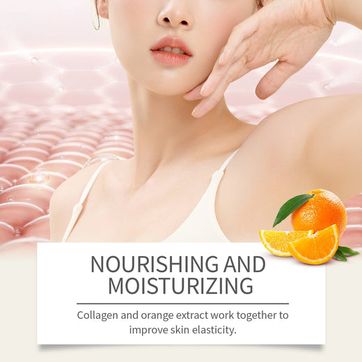 Orange Vitamin C Body Scrub for Sensitive Skin