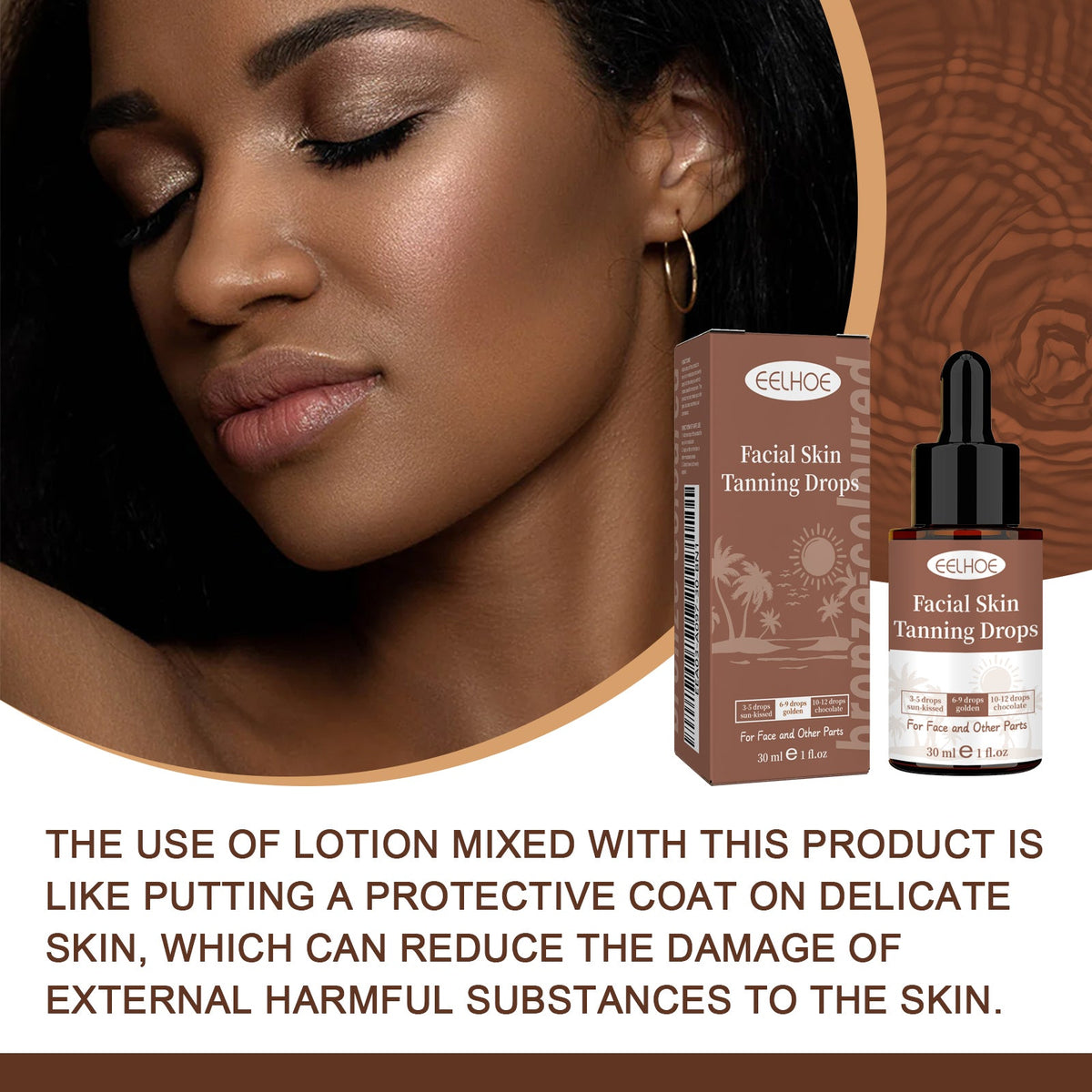 Tanning Drops Serum: Buildable Glow, Zero Streaks