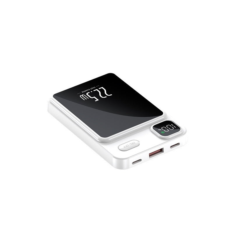Magnetic Wireless Power Bank — 22.5W Fast Charging, Ultra-Slim