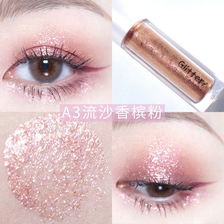Liquid Glitter Eyeshadow for Instant Starry Eye Looks
