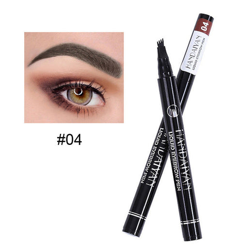 Four-Prong Eyebrow Pencil for Natural-Looking Brows