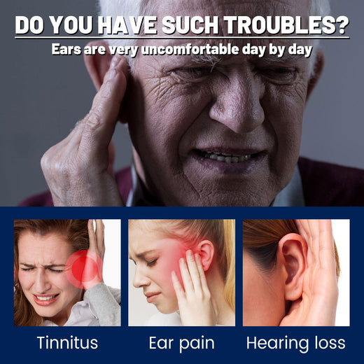Tinnitus Relief Patches - Soothing Ear Comfort, Pack of 12