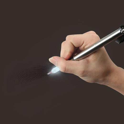 Microblading Pen With LED Light for Precise Strokes