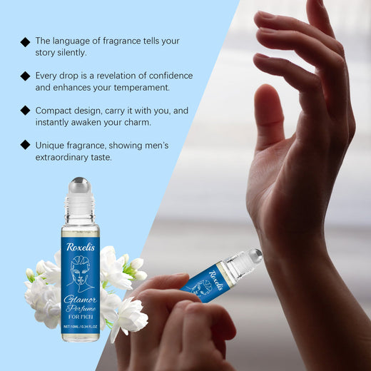 Men's Roll-On Perfume for Travel-Ready Confidence