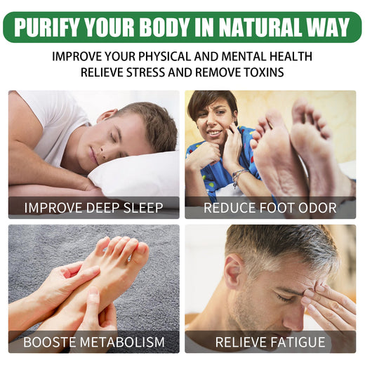 Natural Herbal Foot Patch Dehumidifying Foot Massage, Reliev