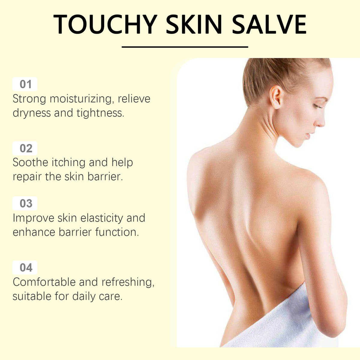 Herbal Balm for Dry Irritated Skin & Redness Relief