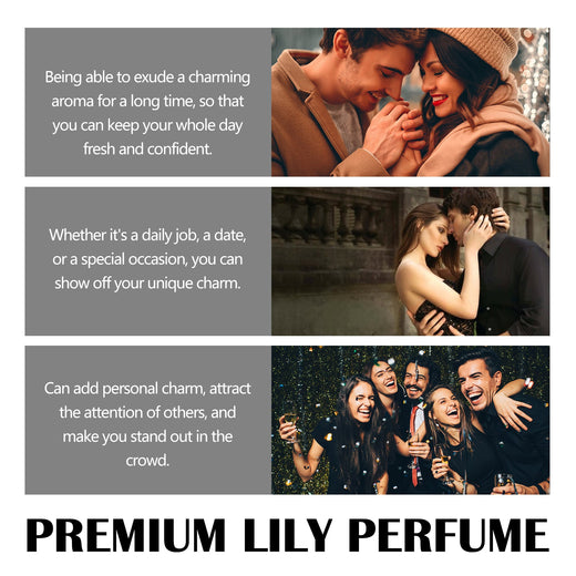 Lily Perfume Rollerball for Long-Lasting Floral Charm
