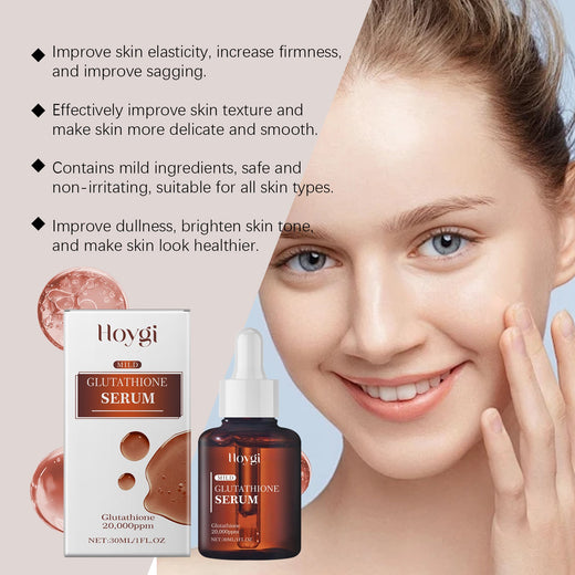 Glutathione Facial Serum 20,000ppm Brightening Elasticity