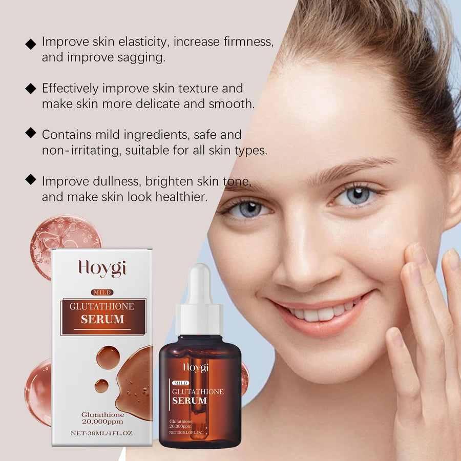 Glutathione Facial Serum 20,000ppm Brightening Elasticity