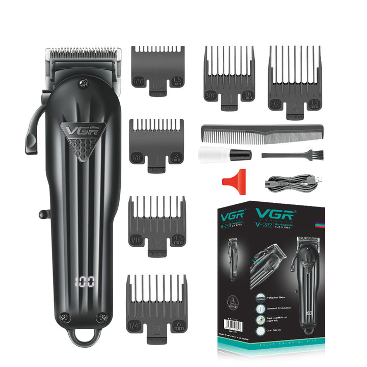 Cordless Hair Clipper — Professional Fades, 200-Minute