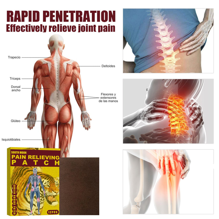 Pain Relief Patch – Relax Meridians, Activate Bones