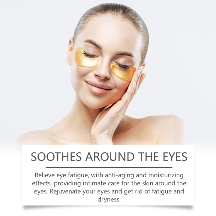 Hoygi Gold Eye Masks for Dark Circles & Puffiness