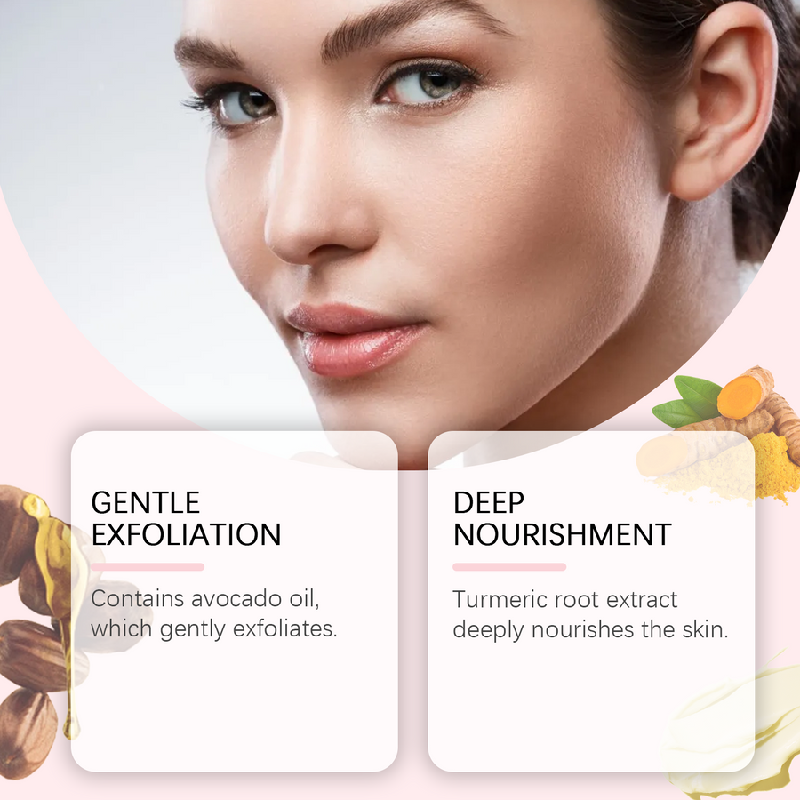 Turmeric Body Scrub for Dark Spots & Dull Skin