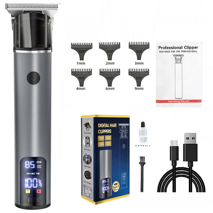 Electric Clippers for Bald Head – Cordless Ceramic Barber Kit