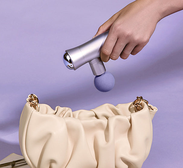 Mini Fascia Gun — Fast Muscle Relief with 3 Massage Heads