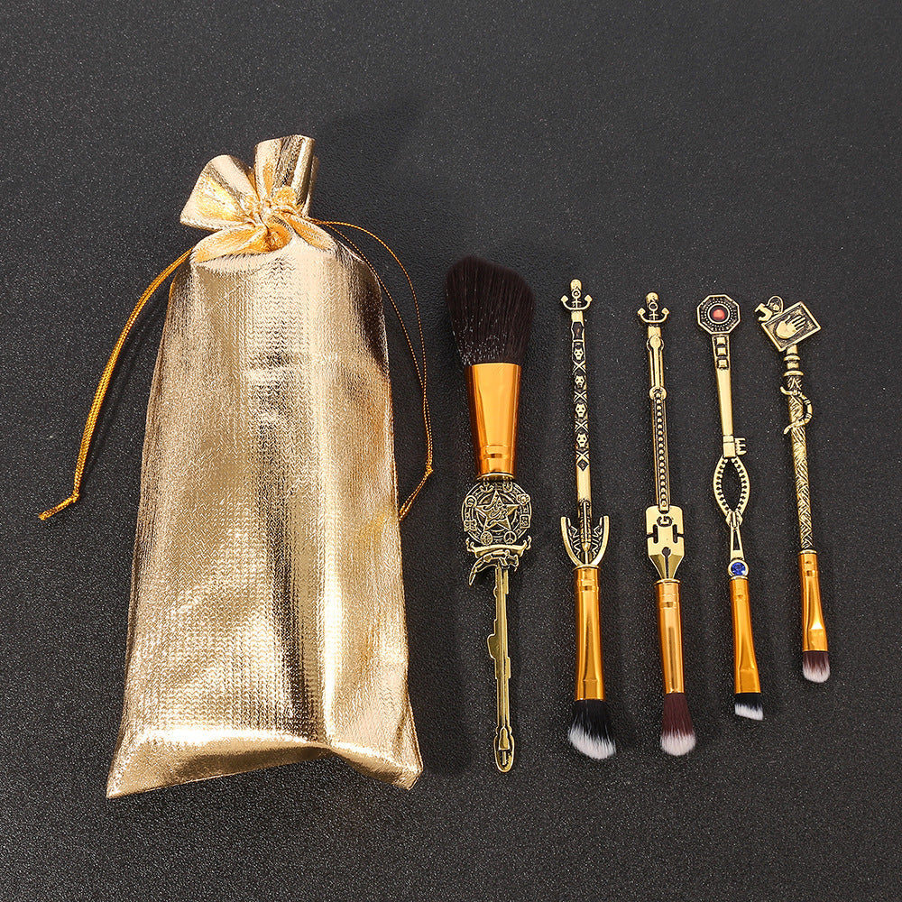 Makeup Brush Set — JoJo-Inspired, Stand-Worthy Beauty Ritual