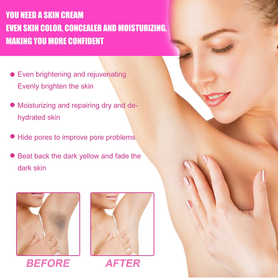 West&Month Whitening Cream for Dark Underarms & Body