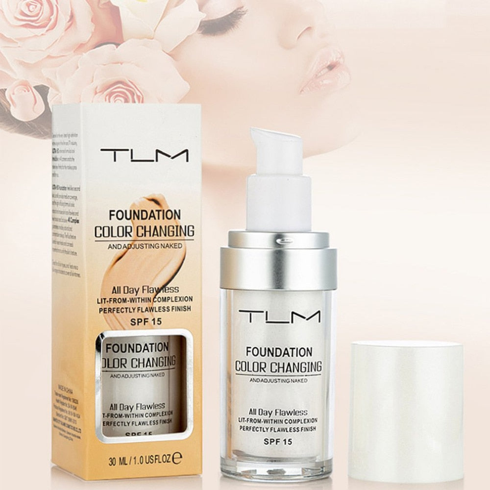 Color Changing Foundation for Natural Even Coverage